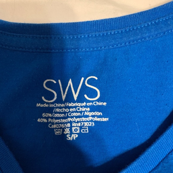 Blue crop top - Picture 2 of 2